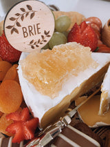Cheese Board Markers NZ Wood Natural Party Planning and Events Hosting Best Charcuterie Arrow Cheese Markers