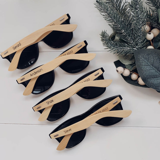 Wooden Bamboo Sunglasses