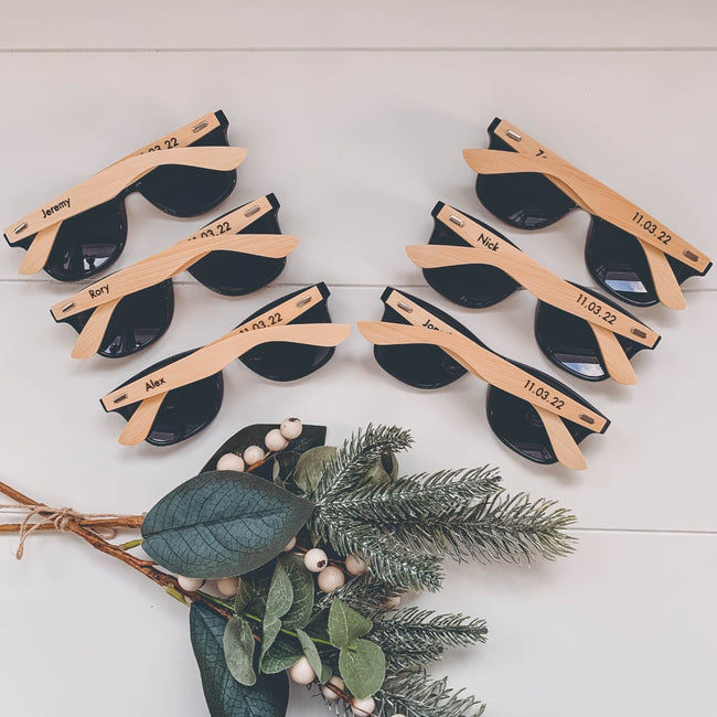 Wooden Bamboo Sunglasses