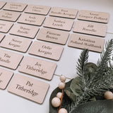 Place Cards - Engraved