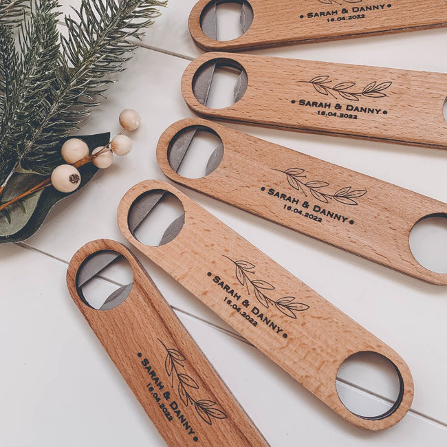 Long Wooden Bottle Openers