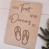 Dancing Feet Sign