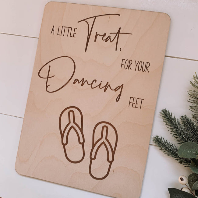 Dancing Feet Sign