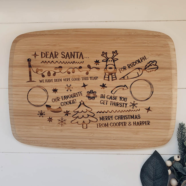 Family Santa Board
