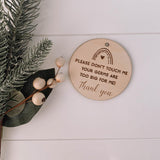 Please Don't Touch Placques - The Occasion Co. - Personalised engraved gifts for the home, wedding, kids, pets and more.
