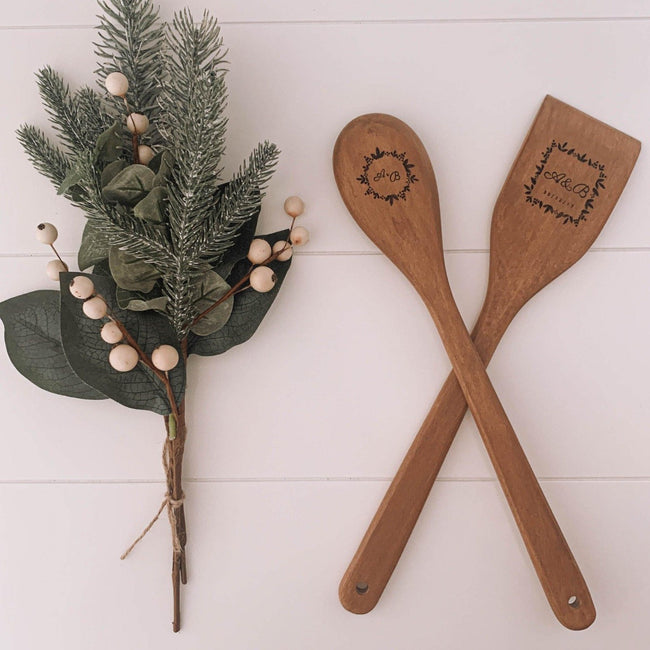 Salad Server Set - The Occasion Co. - Personalised engraved gifts for the home, wedding, kids, pets and more.
