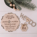Wedding Invitation Sets - Wooden