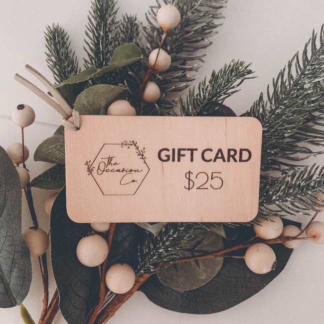 Not sure what to get? Buy them a gift card instead and let them choose from our local NZ wedding, baby, gifts and decor products.