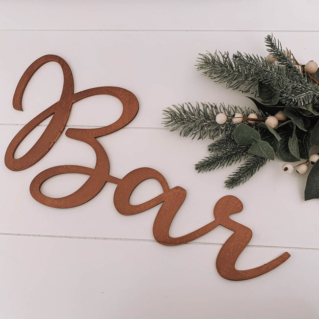 Wedding Signage - Laser Cut