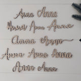 Place Cards - Laser Cut