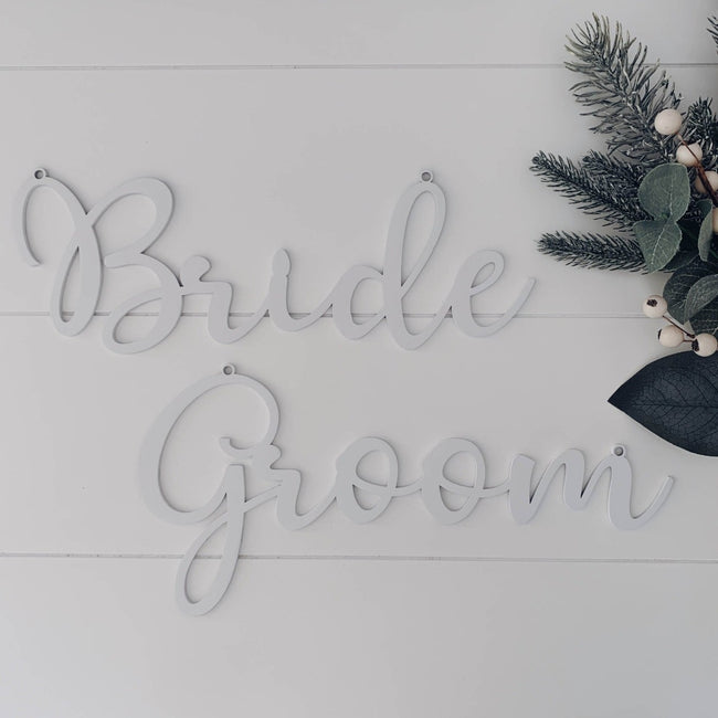 Wedding Signage - Laser Cut