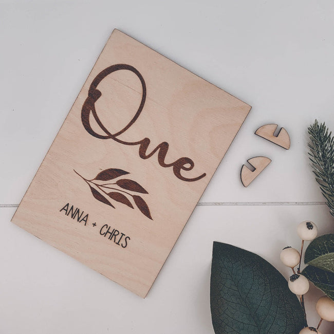 Table Numbers - Engraved