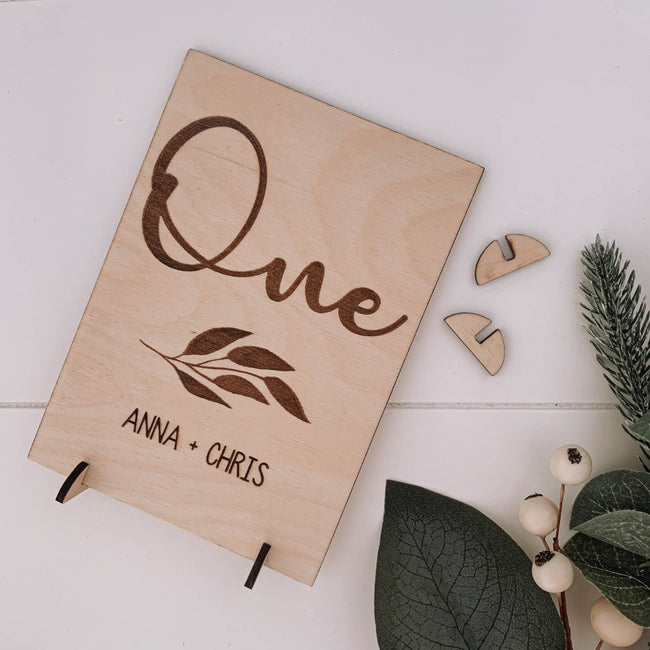 Table Numbers - Engraved