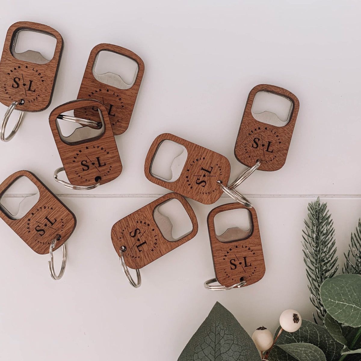 Personalised Keyring Bottle Opener NZ Perfect Engraved Gift The Occasion Co.