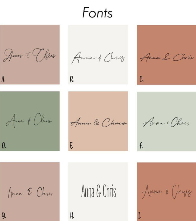 Place Cards - Engraved - The Occasion Co. - Personalised engraved gifts for the home, wedding, kids, pets and more.