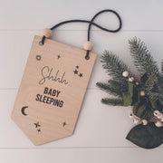 Baby Sleeping Sign Perfect Gift for Baby Shower or Newborn