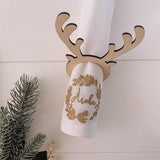 Reindeer Napkin Holders - The Occasion Co. - Personalised engraved gifts for the home, wedding, kids, pets and more.