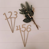 Wedding table numbers, laser cut numbers, wooden table numbers nz, rustic wedding table numbers cut out, wedding centerpieces, engraved wedding decor, wedding table setting numbers