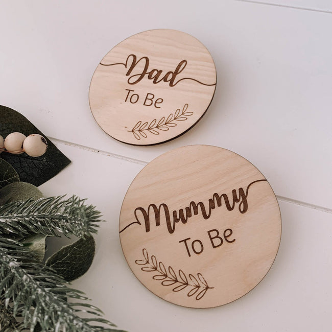 Mummy/Daddy To Be Badges