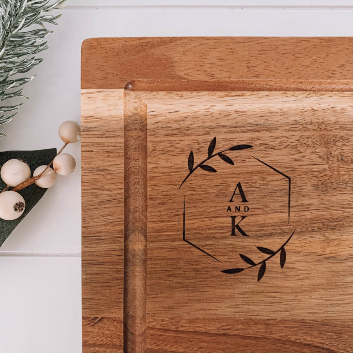 Premium Engraved Personalised Butchers Block– The Occasion Co.