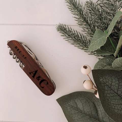 Pocket Knife Multitools - The Occasion Co. - Personalised engraved gifts for the home, wedding, kids, pets and more.