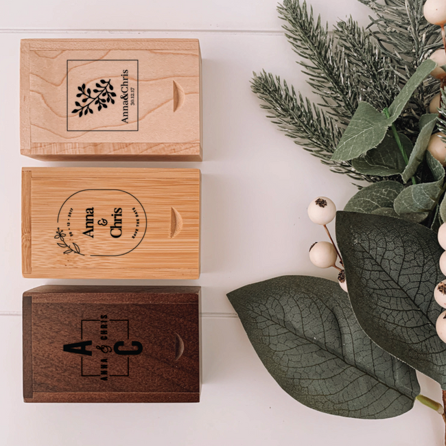 Wooden USB - The Occasion Co. - Personalised engraved gifts for the home, wedding, kids, pets and more.