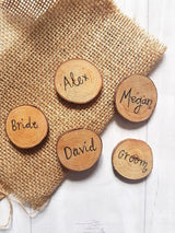 Log Place Cards - The Occasion Co.