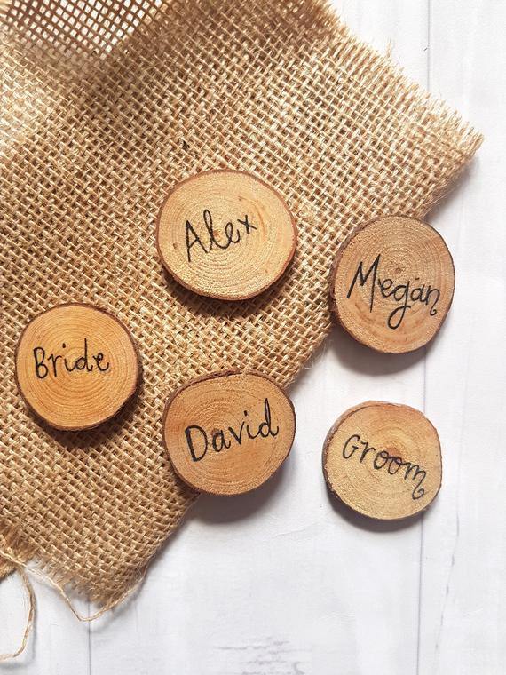 Log Place Cards - The Occasion Co.